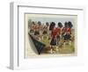 The Gordon Highlanders-Richard Simkin-Framed Giclee Print