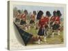 The Gordon Highlanders-Richard Simkin-Stretched Canvas