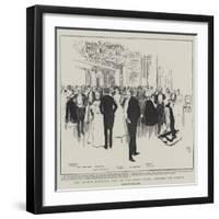 The Gordon Memorial Ball at the Hotel Cecil, Between the Dances-Frank Craig-Framed Giclee Print