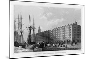 The Goree Warehouses George's Dock Liverpool-H. Wallis-Mounted Art Print