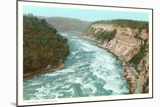 The Gorge, Niagara Falls, New York-null-Mounted Art Print