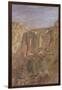 The Gorge, Ronda, Spain (W/C & Gouache on Paper)-Edward Angelo Goodall-Framed Giclee Print