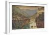 The Gorges of the Tarn, 1912, (1914)-Edward Louis Lawrenson-Framed Giclee Print