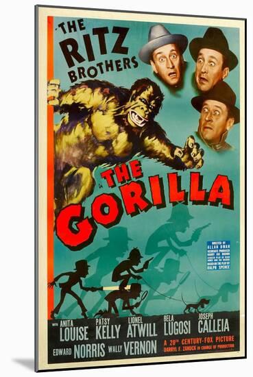 The Gorilla, the Ritz Brothers, 1939-null-Mounted Photo