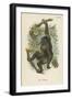 The Gorilla-null-Framed Giclee Print