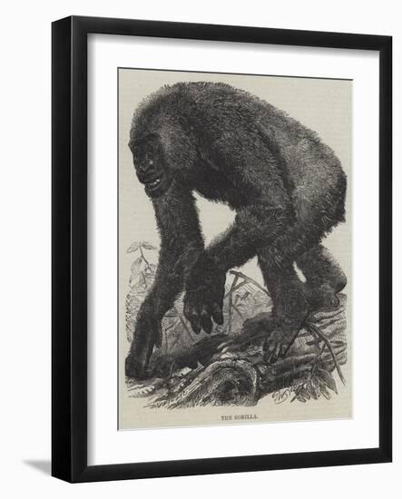 The Gorilla-null-Framed Giclee Print