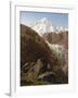 The Gorner Glacier and Zermatt Valley, Switzerland-Francois Roffiaen-Framed Giclee Print