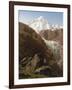 The Gorner Glacier and Zermatt Valley, Switzerland-Francois Roffiaen-Framed Giclee Print