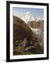 The Gorner Glacier and Zermatt Valley, Switzerland-Francois Roffiaen-Framed Giclee Print