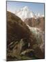 The Gorner Glacier and Zermatt Valley, Switzerland-Francois Roffiaen-Mounted Giclee Print