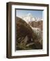 The Gorner Glacier and Zermatt Valley, Switzerland-Francois Roffiaen-Framed Giclee Print