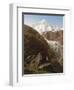 The Gorner Glacier and Zermatt Valley, Switzerland-Francois Roffiaen-Framed Giclee Print