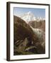 The Gorner Glacier and Zermatt Valley, Switzerland-Francois Roffiaen-Framed Giclee Print