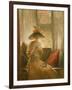 The Gossip, 1912 (Oil on Canvas)-John White Alexander-Framed Giclee Print