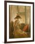 The Gossip, 1912 (Oil on Canvas)-John White Alexander-Framed Giclee Print