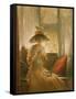 The Gossip, 1912 (Oil on Canvas)-John White Alexander-Framed Stretched Canvas