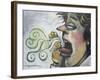 The Gossip-Tim Nyberg-Framed Giclee Print