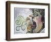 The Gossip-Tim Nyberg-Framed Giclee Print