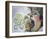 The Gossip-Tim Nyberg-Framed Giclee Print