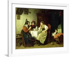 The Gossips, 1887-Rudolf Epp-Framed Giclee Print