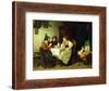 The Gossips, 1887-Rudolf Epp-Framed Giclee Print