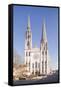 The gothic Chartres cathedral, UNESCO World Heritage Site, Chartres, Eure et Loir, Centre, France, -Julian Elliott-Framed Stretched Canvas