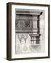 The Gothic Entablature and Capital of the First Order at large, 1741-null-Framed Giclee Print