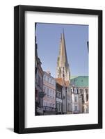 The Gothic Spires of Chartres Cathedral-Julian Elliott-Framed Photographic Print