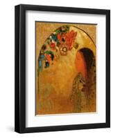 The Gothic Window, 1900-Odilon Redon-Framed Giclee Print