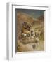 The Gotthard Pass Post Coach, 1873-Rudolf Koller-Framed Giclee Print