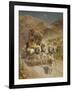 The Gotthard Pass Post Coach, 1873-Rudolf Koller-Framed Giclee Print