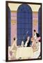 The Gourmands, 1920-30-Georges Barbier-Framed Giclee Print