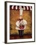 The Gourmets III-Elizabeth Medley-Framed Art Print