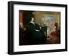 The Governess, 1844-Richard Redgrave-Framed Giclee Print