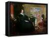 The Governess, 1844-Richard Redgrave-Framed Stretched Canvas