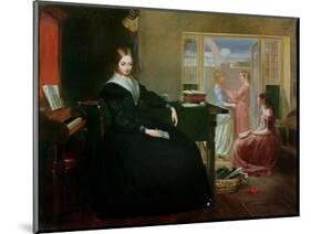 The Governess, 1844-Richard Redgrave-Mounted Premium Giclee Print