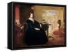 The Governess, c.1844-Richard Redgrave-Framed Stretched Canvas