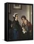 The Governess, C.1865-70 (Oil on Canvas)-Alexandre Cabanel-Framed Stretched Canvas