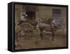 The Governess Cart-Joseph Crawhall-Framed Stretched Canvas