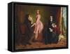 The Governess-Rebecca Solomon-Framed Stretched Canvas