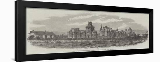 The Government-House, Canterbury Province, New Zealand-null-Framed Giclee Print