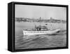 The Governor Elisha P. Ferry Sailing in Puget Sound-Ray Krantz-Framed Stretched Canvas