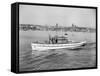 The Governor Elisha P. Ferry Sailing in Puget Sound-Ray Krantz-Framed Stretched Canvas