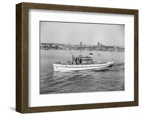 The Governor Elisha P. Ferry Sailing in Puget Sound-Ray Krantz-Framed Photographic Print