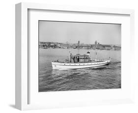 The Governor Elisha P. Ferry Sailing in Puget Sound-Ray Krantz-Framed Photographic Print