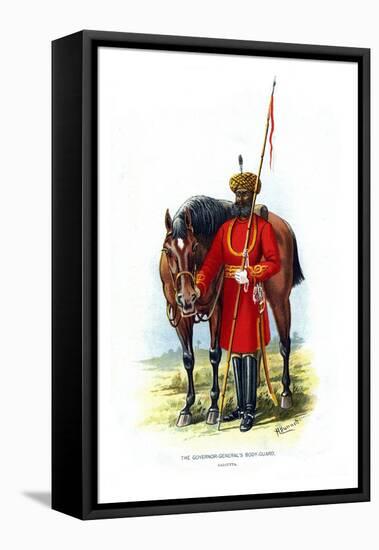 The Governor General's Body Guard, C1890-H Bunnett-Framed Stretched Canvas