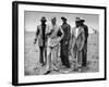 The Governor of the Bahamas Duke of Windsor Visiting with Bahamian Farm Laborers During WWII-Peter Stackpole-Framed Premium Photographic Print