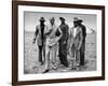 The Governor of the Bahamas Duke of Windsor Visiting with Bahamian Farm Laborers During WWII-Peter Stackpole-Framed Premium Photographic Print