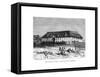 The Governor's House, Cayenne, French Guyana, South America, 19th Century-Edouard Riou-Framed Stretched Canvas