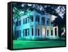 The Governor's Mansion is Shown August 30, 2000, in Austin, Texas-Harry Cabluck-Framed Stretched Canvas